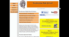 Desktop Screenshot of pocahontas-high-school-indians.com